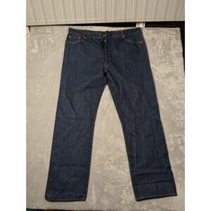Levi's Men's 501 Original Fit Jeans Medium Blue Denim Classic Straight W48 L38